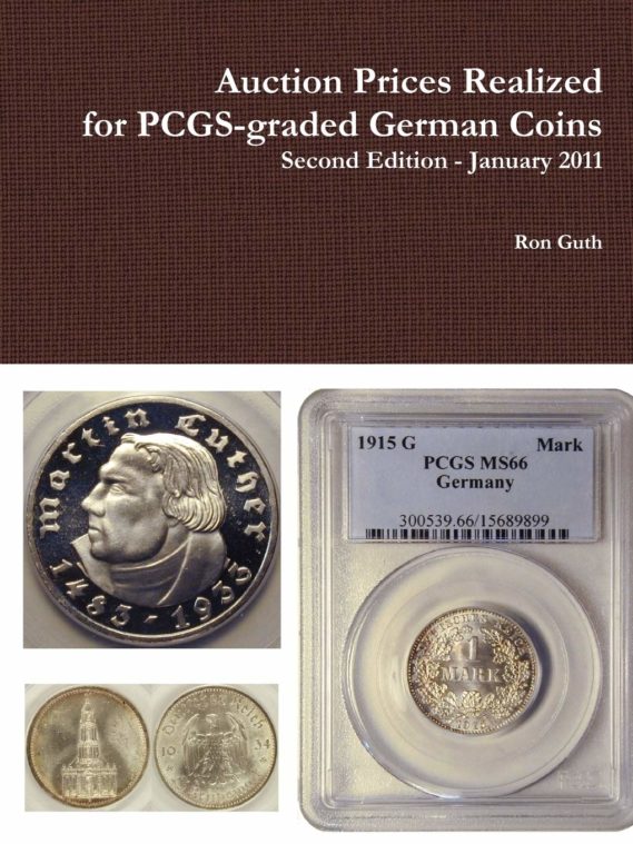 Auction Prices Realized for PCGS-graded German Coins by Ron Guth